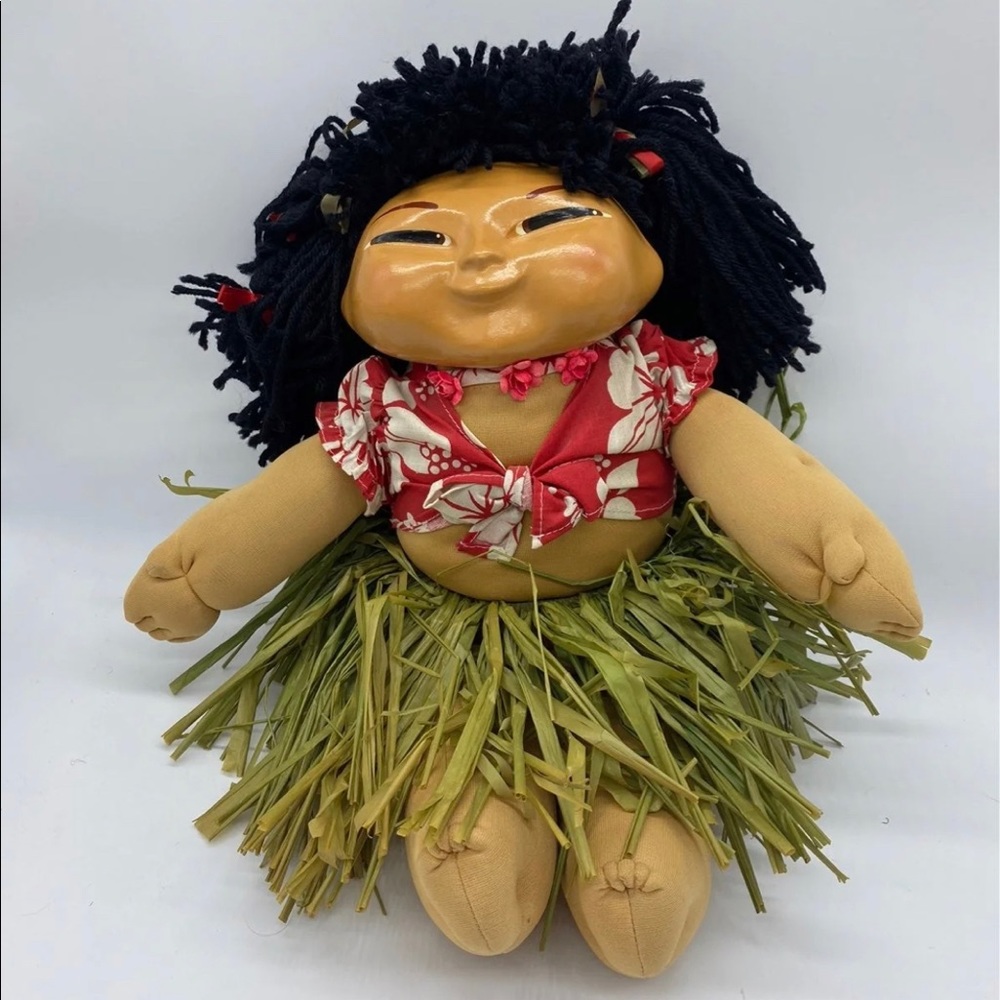 1984 Taro Patch Hawaiian Hula Doll Signed Doc Smith